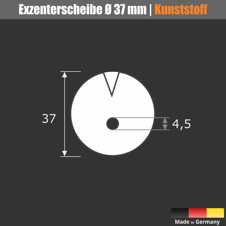 Wandpuffer für Spiegelblech