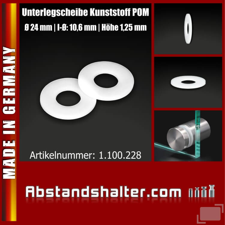 Unterlegscheibe Kunststoff POM Ø24mm kaufen