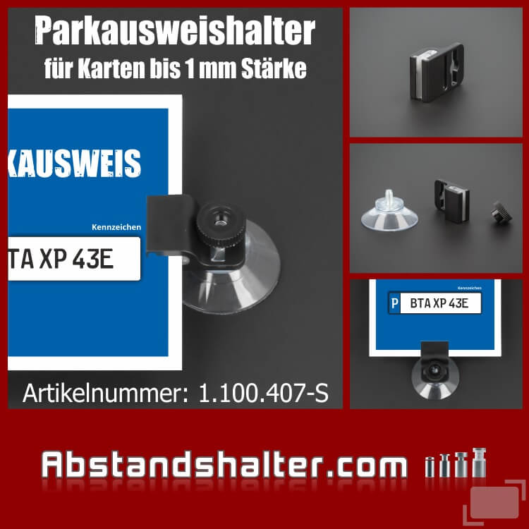 Parkausweishalter Kartenhalter Gripper kaufen