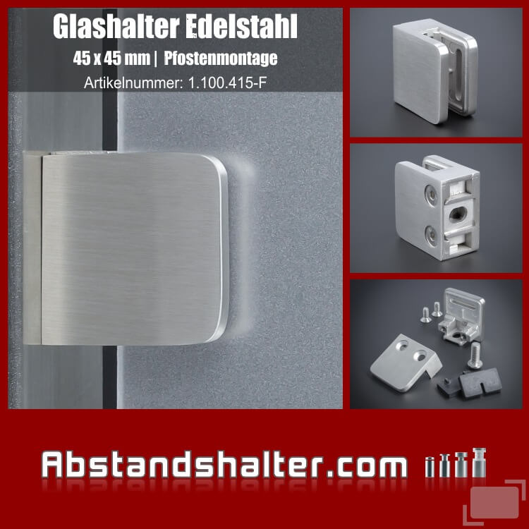 Edelstahl Klemmhalter für Platten online kaufen