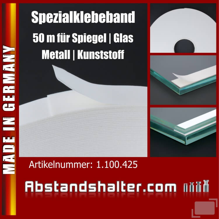 Spiegelklebeband 19 mm doppelseitig klebend jetzt sichern