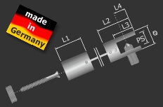 Schilder Befestigungsset Messing Ø 18 mm PS 1-10 mm | Edelstahlfinish Schilder Befestigungsset Messing Ø 18 mm PS 1-10 mm | Edelstahlfinish