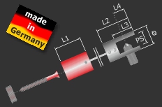 Deckenhalter Messing poliert verchromt Ø 18 mm Länge: 25 mm | chrom Deckenhalter Messing poliert verchromt Ø 18 mm Länge: 25 mm | chrom