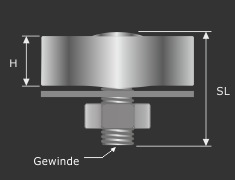 Draht-Seilklemme Seilverbinder Seilabhängung