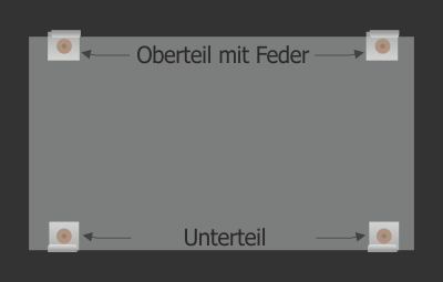 Anleitung Spiegelklammer Plattenklammer montieren