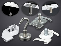 Deckenclip Metall