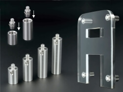 Buchstabenbefestigung