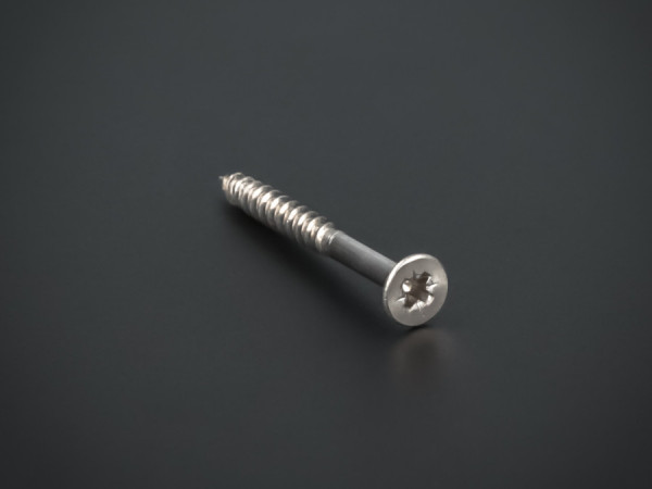 Schraube 3x30 mm Edelstahl V2A - A2 Senkkopf verstärkter Kopf | Kreuz