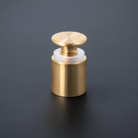 Abstandshalter schraubbar Messing Ø15 mm WA: 15 mm PS: 2-12 mm | Gold
