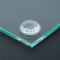 Anschlagpuffer Ø19x4mm selbstklebend Glasunterlage Gummi | transparent