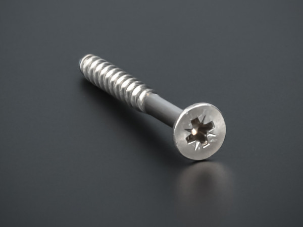 Schraube 5x50 mm Edelstahl V2A A2 Senkkopf verstärkter Kopf | Kreuz
