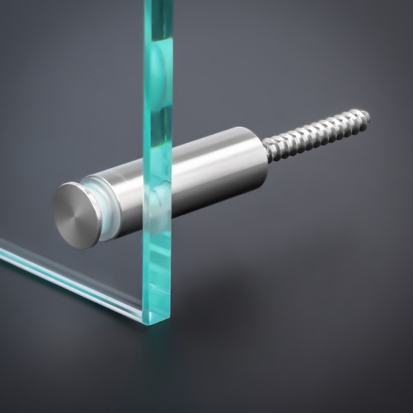 Abstandhalter Edelstahl Ø 15x40 mm PS: 2-16mm Schilder | Stockschraube