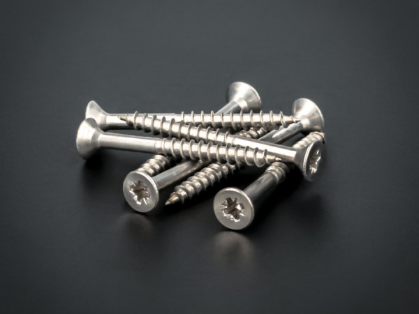 200 x Schraube 3x30 mm Edelstahl V2A - A2 Senkkopf verstärkt Kreuz