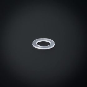 Unterlegscheibe Gummi Ø 13 liegend auf dunklem Untergrund