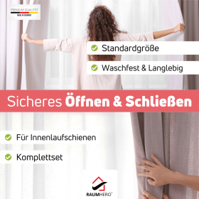 Feststeller für Gardinenschiene Vorteile